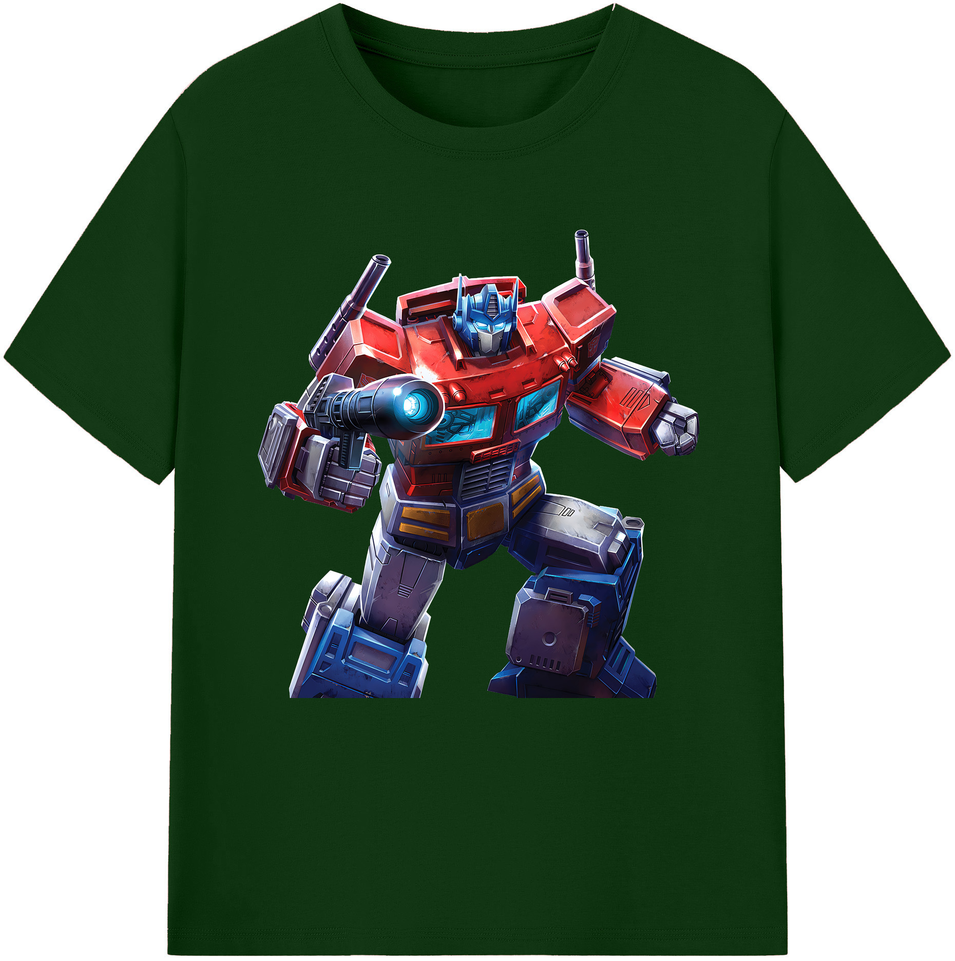 （画像用） Transformers トランスフォーマー 綿100％半袖Tシャツ（フロントプリント）